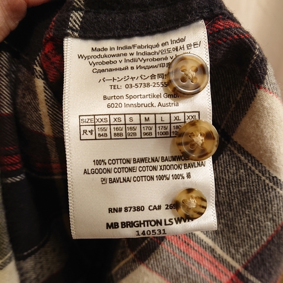 Burton Brighton Plain shirt - Picture 4 of 4